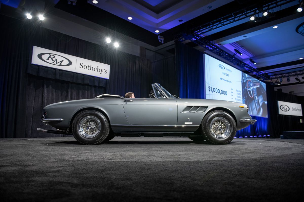 1967 Ferrari 330 GTS by Pininfarina offered at RM Sotheby’s Arizona live auction 2020